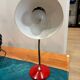 Vintage Aluminor red desk lamp – 1970s design