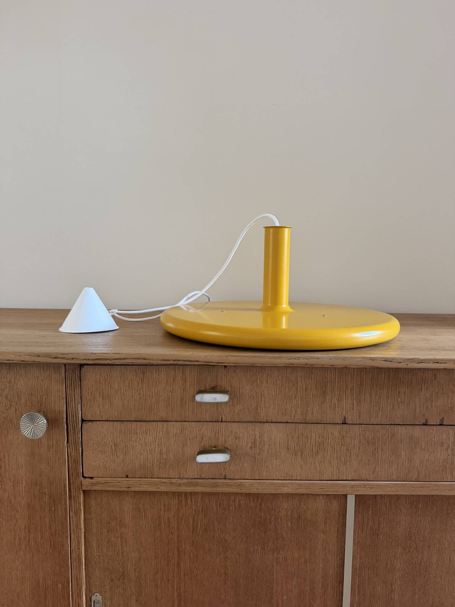 Lampe vintage Fog & Morup Optima L - Hans Due - design danois