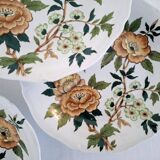 Soup Plates in Sologne Porcelain, France