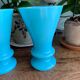 Paire de vases en opaline