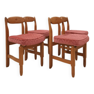 Set of 4 Guillerme et Chambron designer chairs, Votre Maison edition