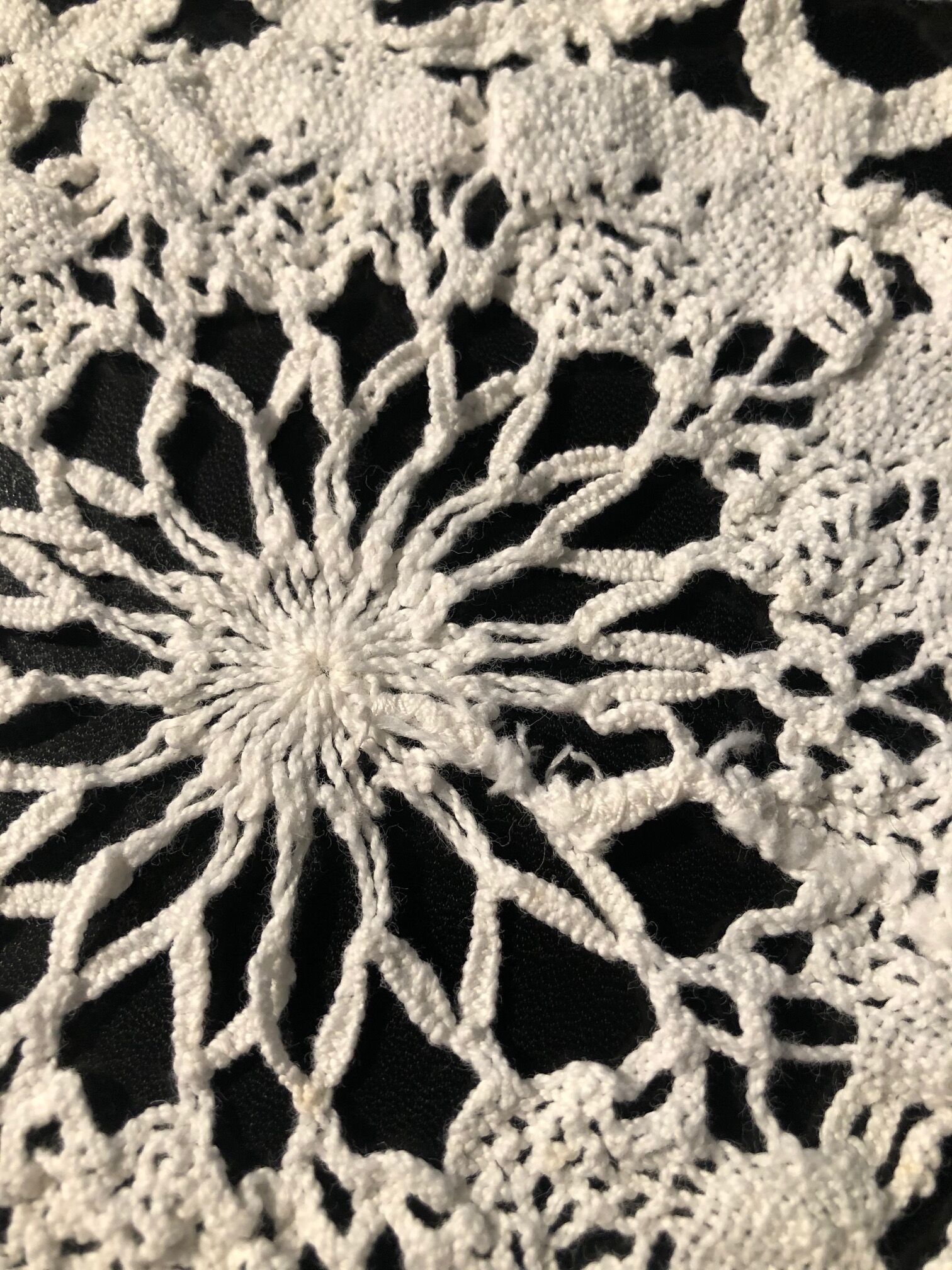 Crochet doily