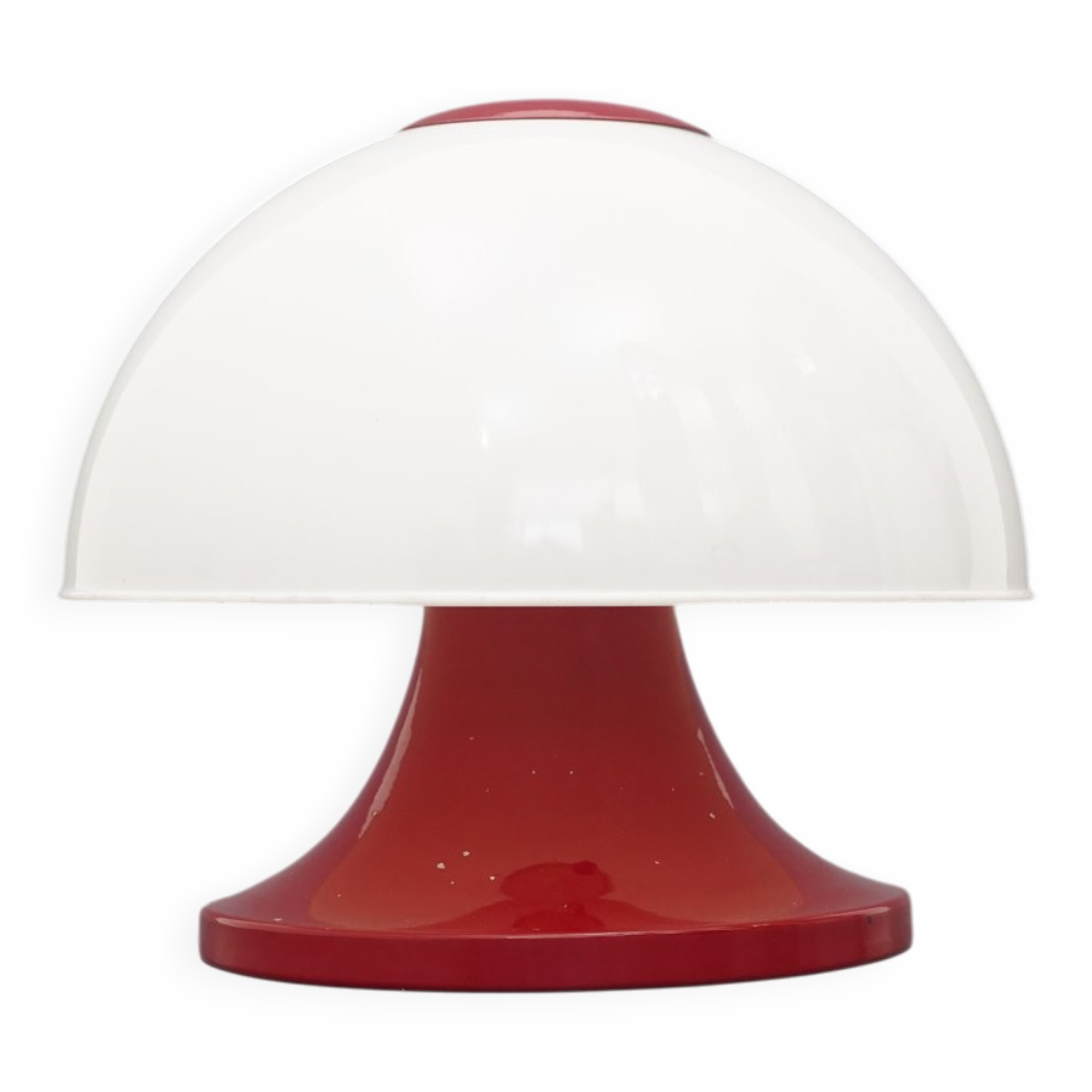 Red mushroom lamp, 1960s