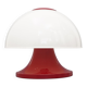 Red mushroom lamp, 1960s