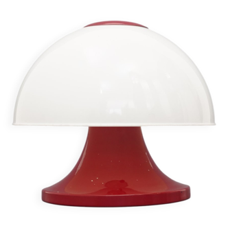 Red mushroom lamp, 1960s