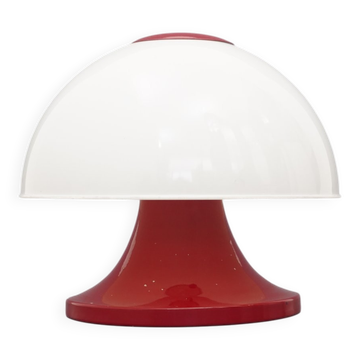 Red mushroom lamp, 1960s