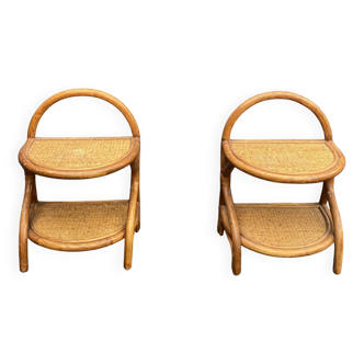 Paire de table de chevet
