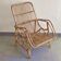 Vintage rattan armchair 1960