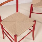 4 chaises de salle à manger Chiavari Spinetto, années 1970, Italie