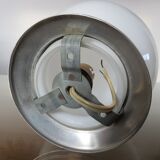 Ceiling lamp ball opaline white art deco years 30 40