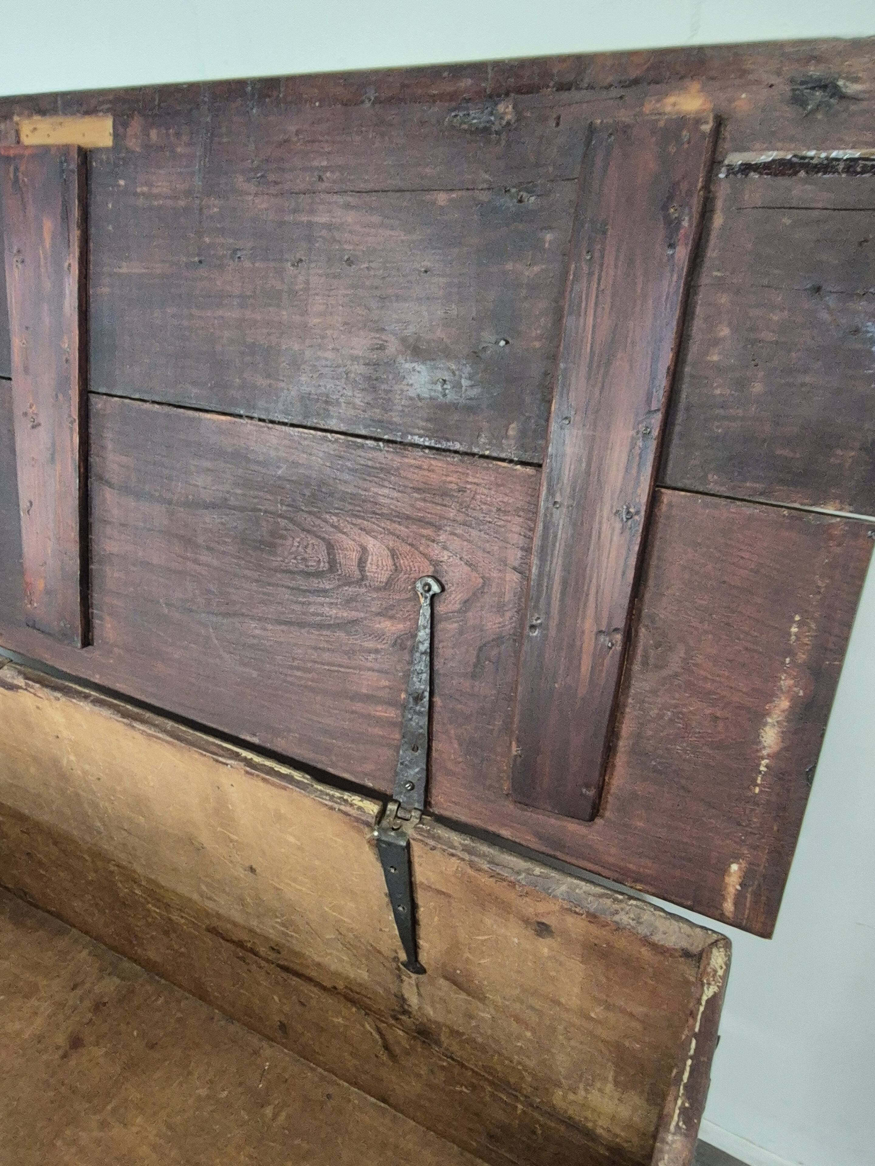 Large chest from Flanders from the 18th century