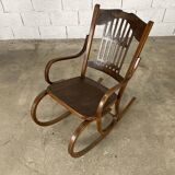 Art Nouveau Rocking Chair Model 824