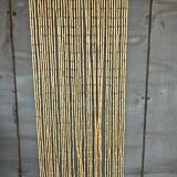 Wooden bead curtain