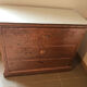 Old chest of drawers restored golden copper color