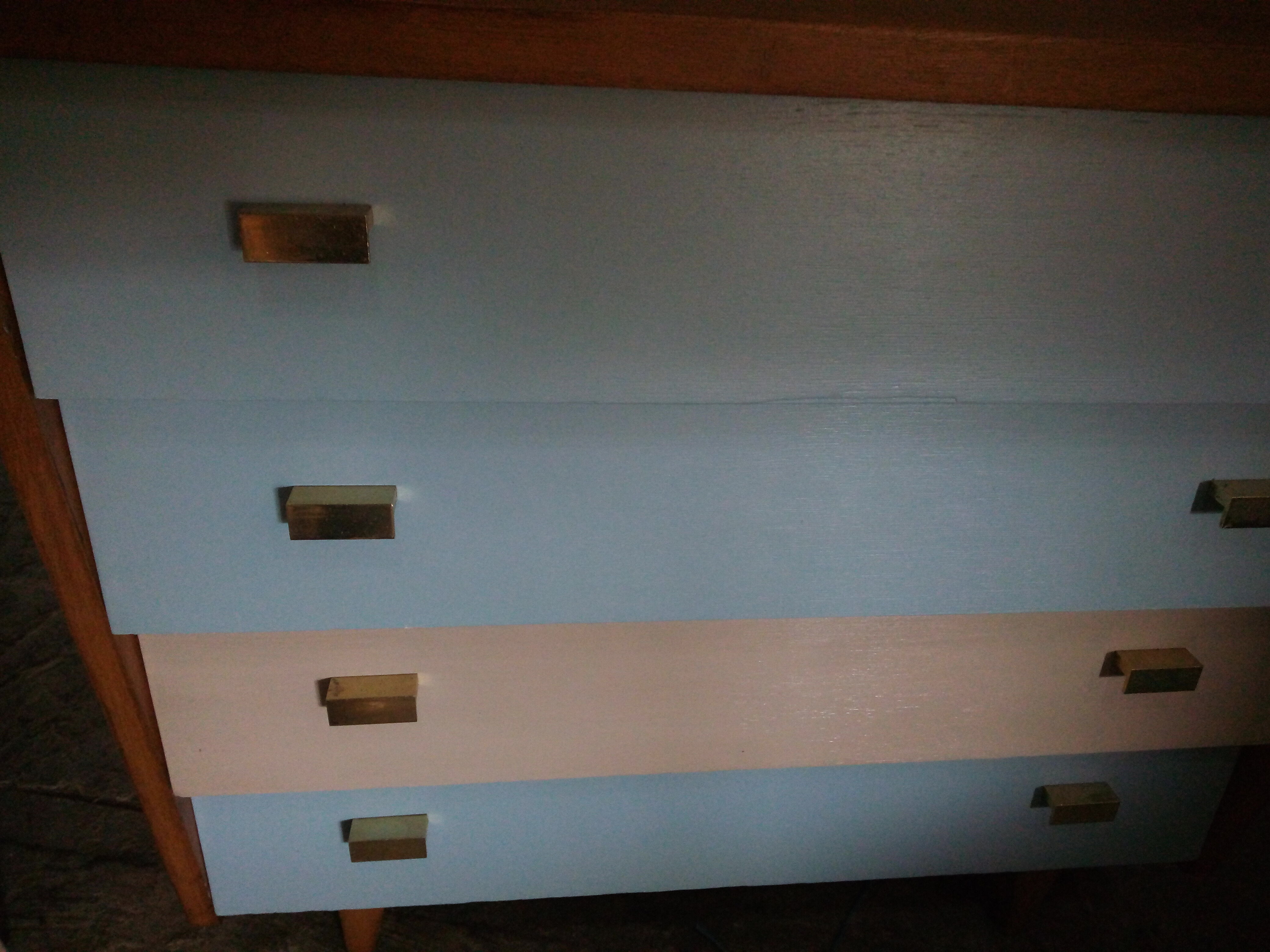 Relooked vintage dresser