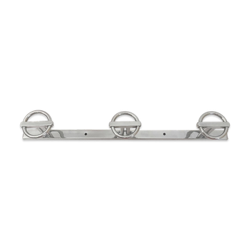 Triple patères  Art Déco de Jean Royère Largeur 45 cm