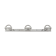 Triple patères  Art Déco de Jean Royère Largeur 45 cm