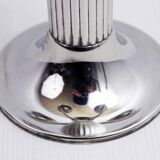 Silver metal candlestick