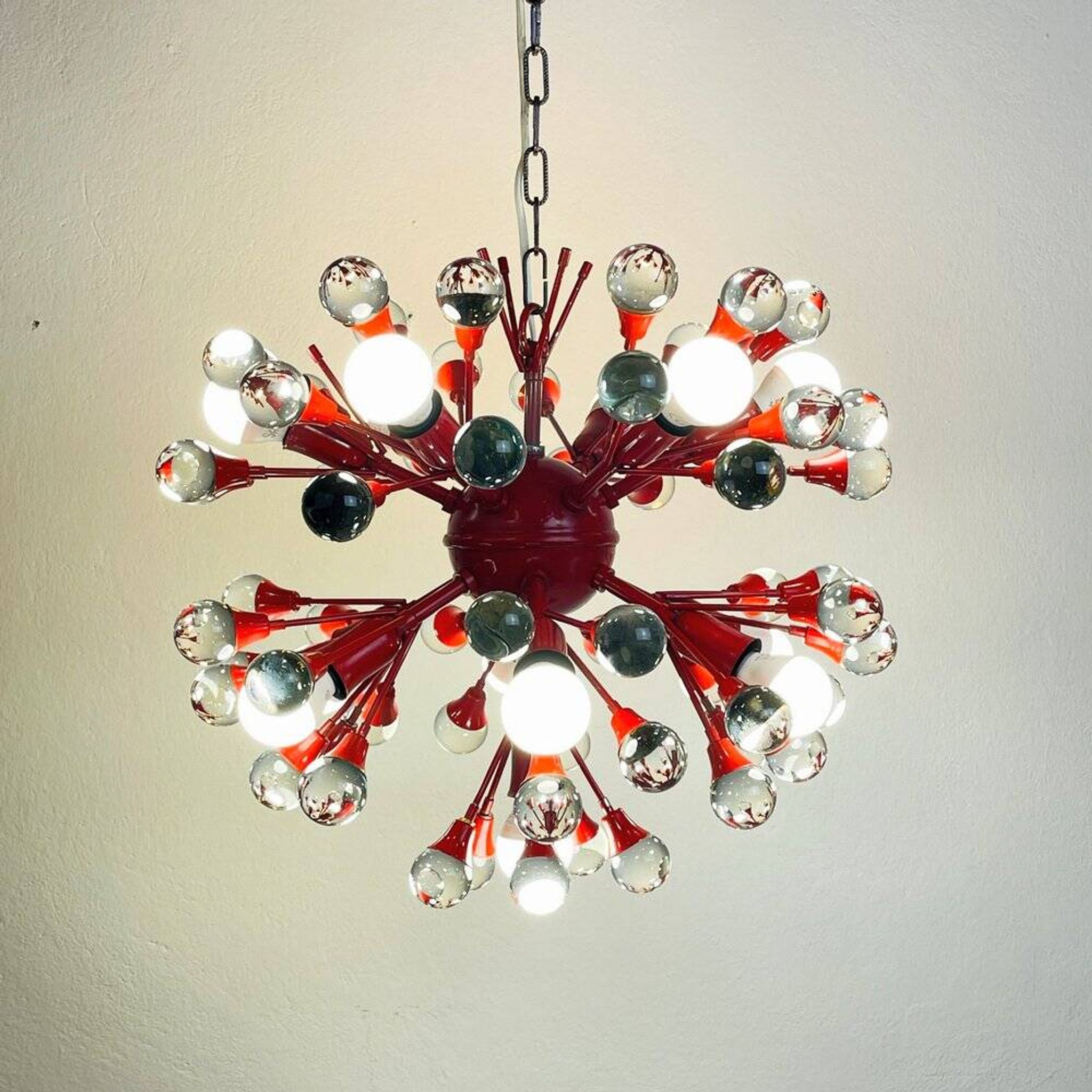 Sputnik lamp Murano glass table or pendant, Italy, 1970s