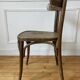 Chaise bistrot en bois