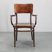 1940s Thonet beech chair no. 57, Czechoslovakia