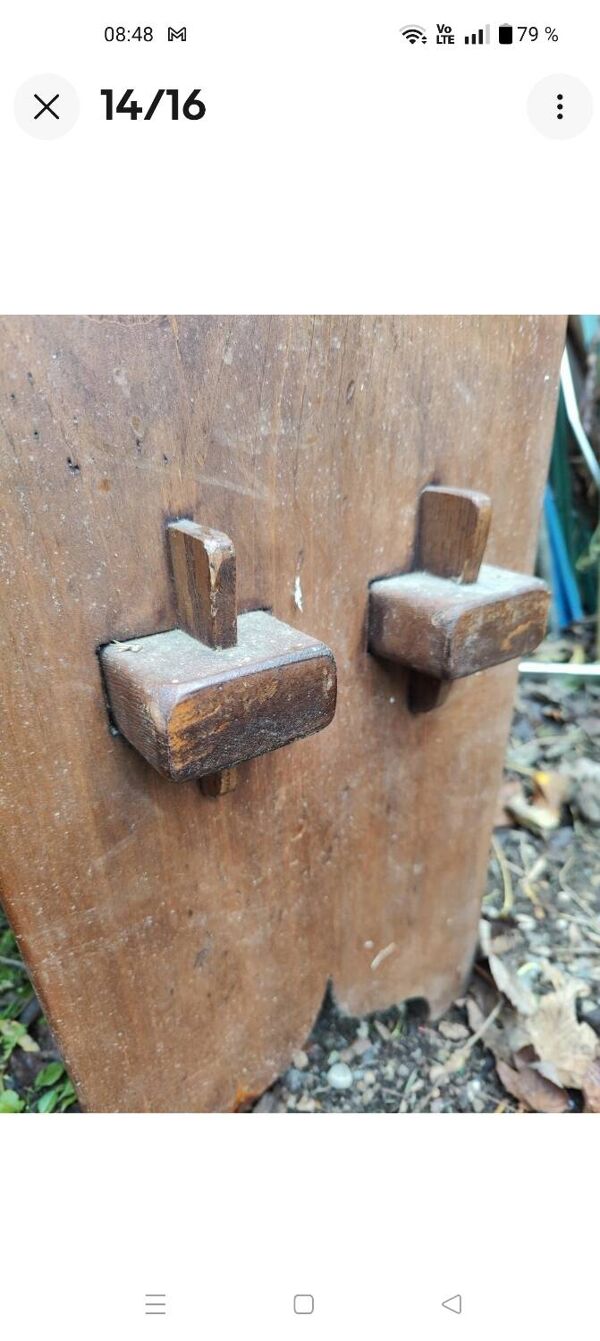 Meuble table de berger savoyard