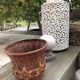 Braided wicker pot cover 60/70