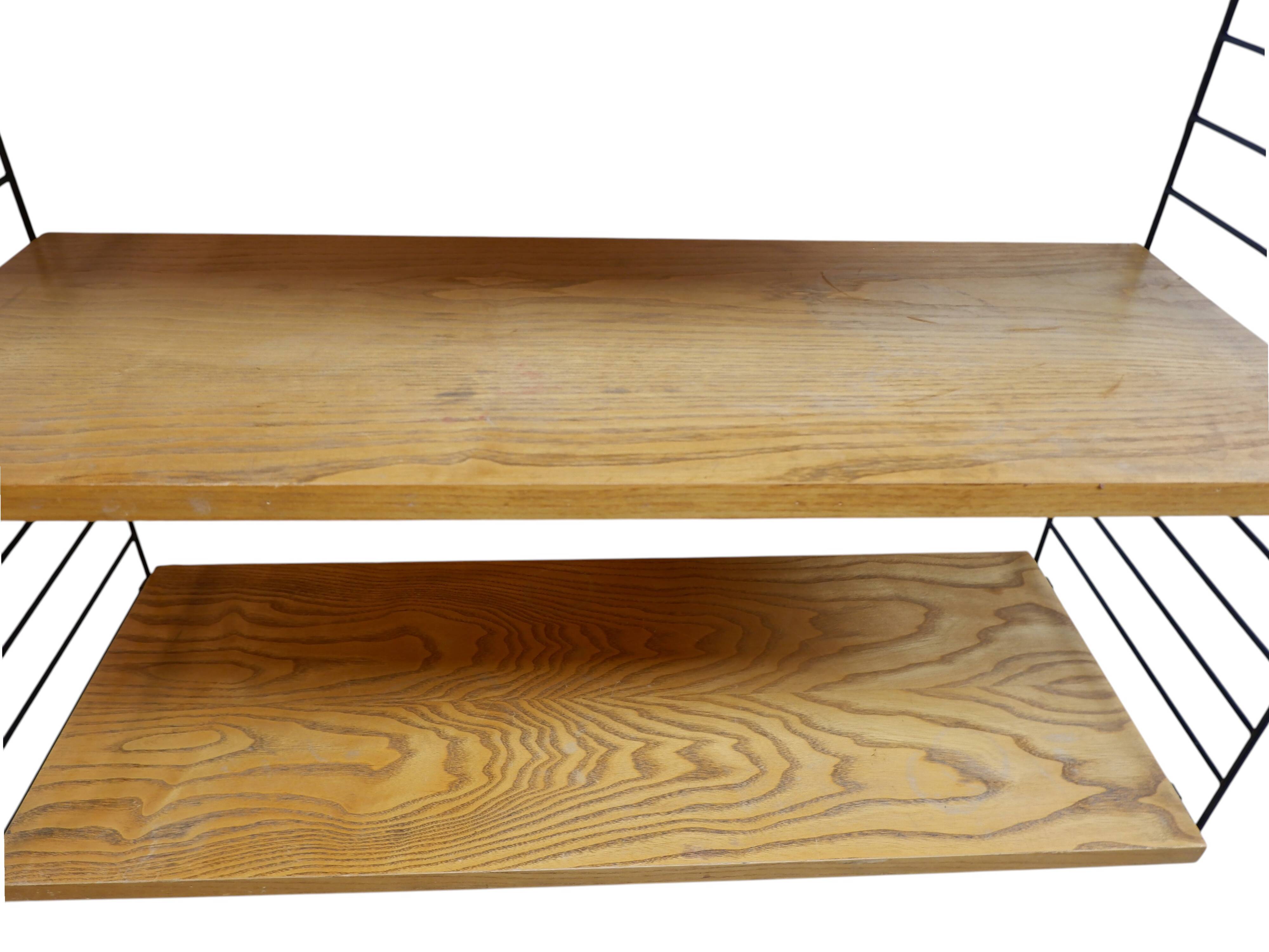Nisse Strinning wall unit, 3 shelves