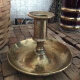 Copper candle holder