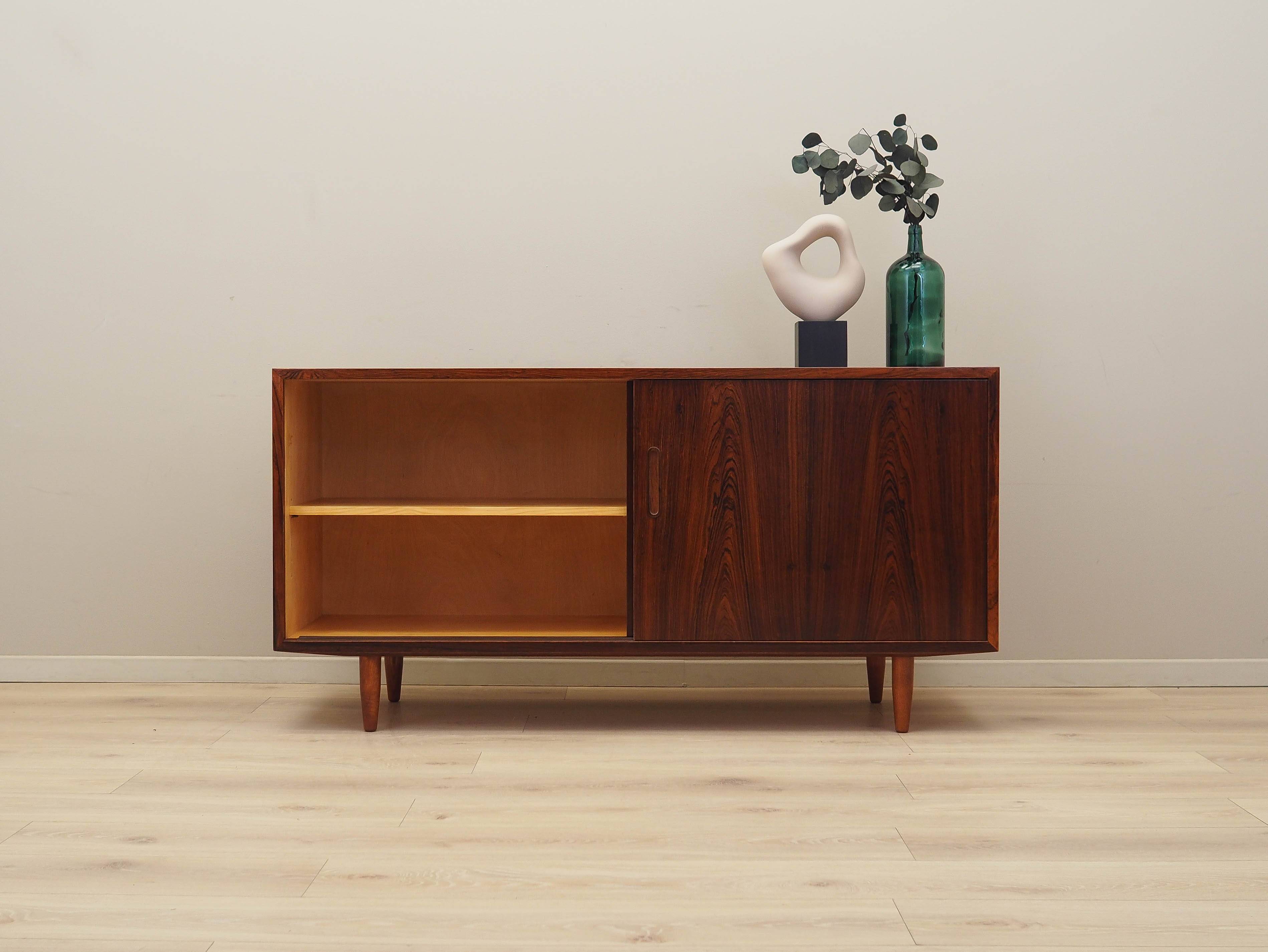 Rosewood cabinet, Danish design, 1970s, manufacturer: Hundevad