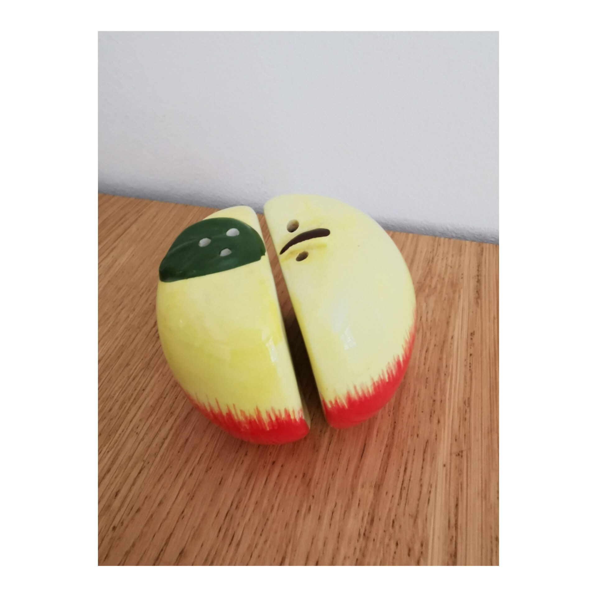 Salière poivrière fruit