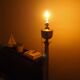 Brass lamp, Danish design, 1960s, production: Denmark