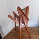 REX folding armchair by designer Niko KRALJ, 1950s, compass legs