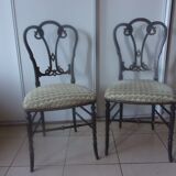 Set of 2 chairs wooden