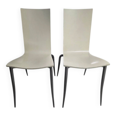 Paire de chaises Olly Tango par Philippe Starck pour Driade