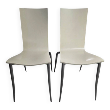 Pair of Olly Tango chairs by Philippe Starck for Driade