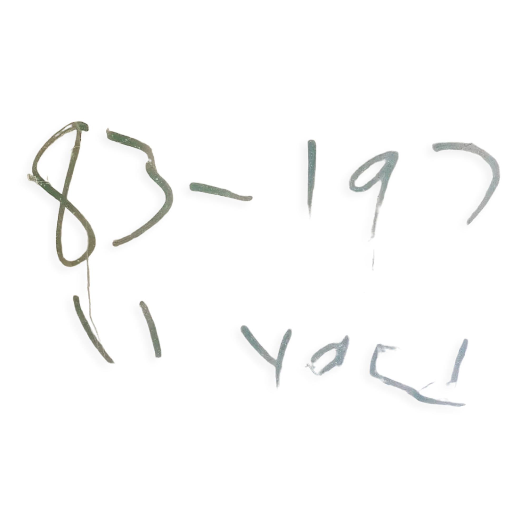 Used american vintage road sign from Los Angeles, 1980s