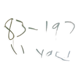 Used american vintage road sign from Los Angeles, 1980s