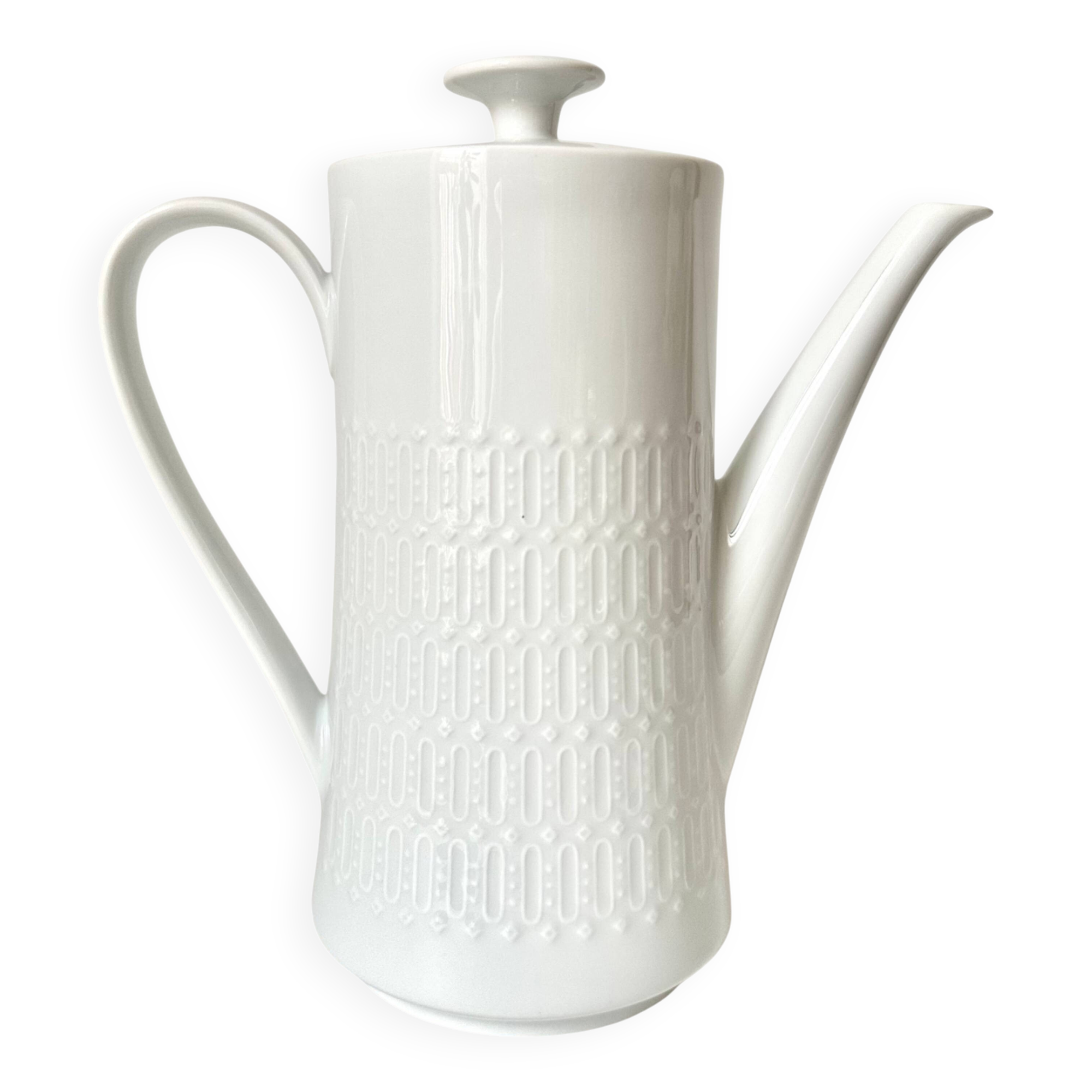 White porcelain coffee pot Winterling