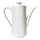 Cafetière en porcelaine blanche Winterling