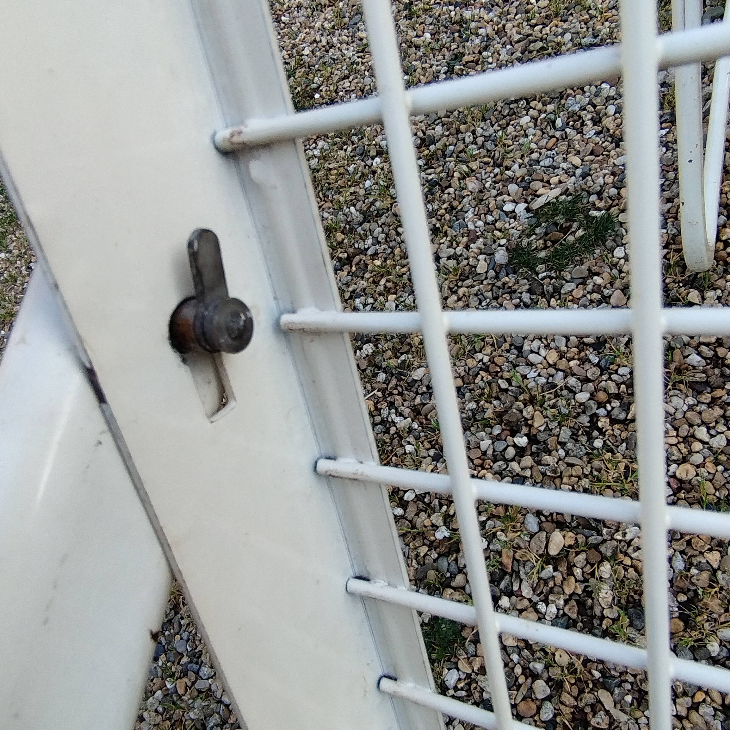 Vintage metal garden chairs