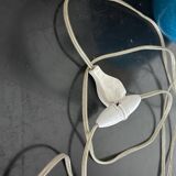 lampe en céramique bleue 1970