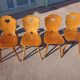 Lot 8 chairs bistro brasserie chalet mountain deco