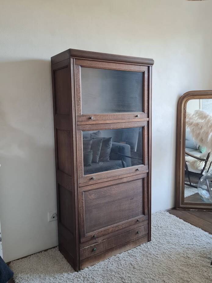 Trade furniture - Pharmacy display cabinet circa the 1960s