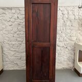 Old wooden school locker room