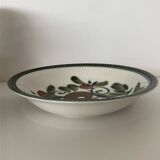 Tableware service plates and cups Argenteuil La Louvière Boch 1960