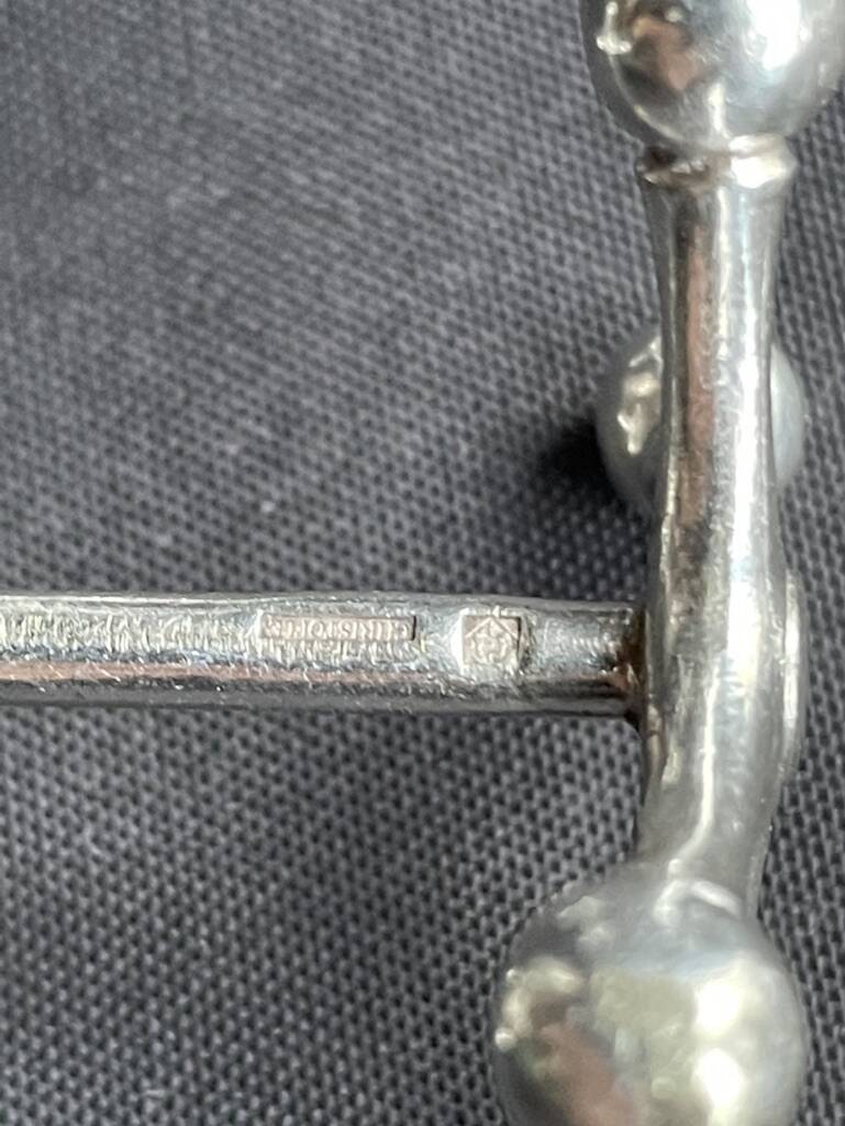 6 Christofle knife holders Atonium model