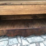 Wardrobe Louis XV Poitou from XIXth in walnut