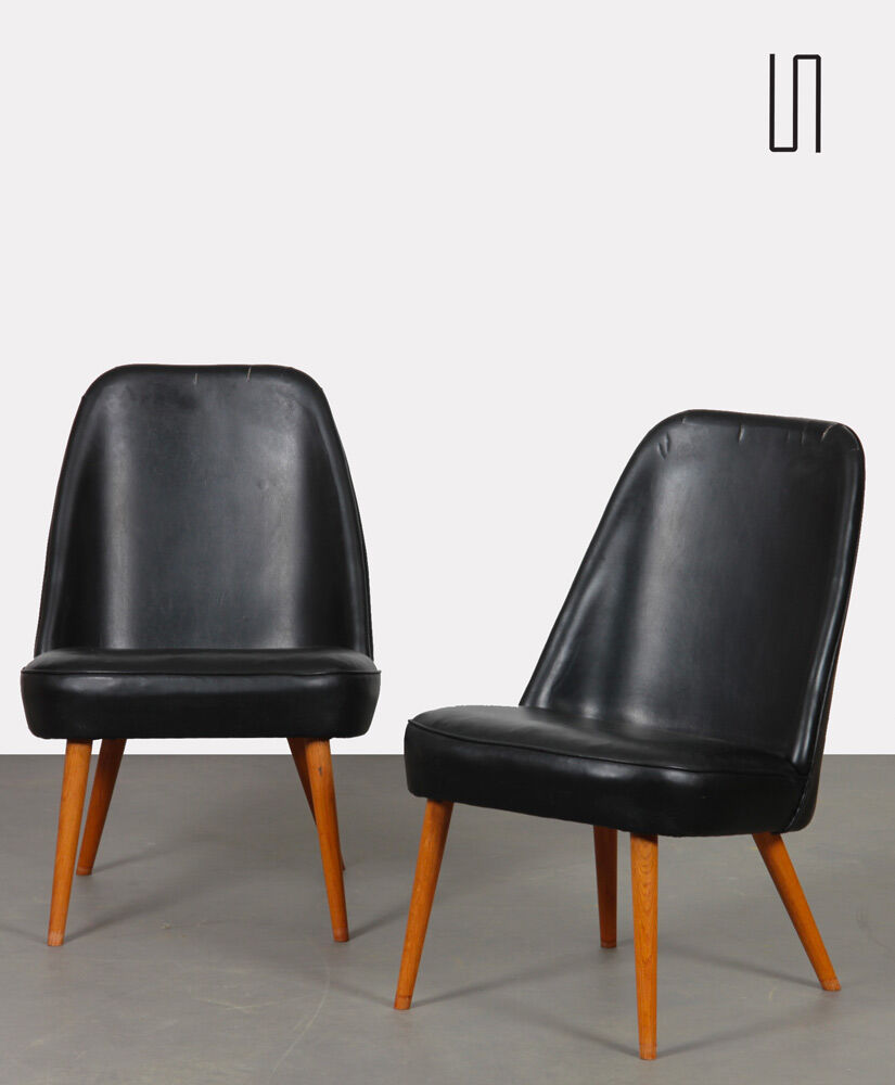 Pair of armchairs produced by Ton circa 1960