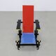 Dutch Bauhaus Lounge Chair in the style of Gerrit Rietveld
